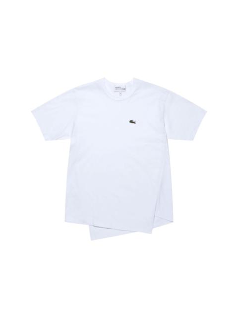 x Lacoste asymmetric T-Shirt