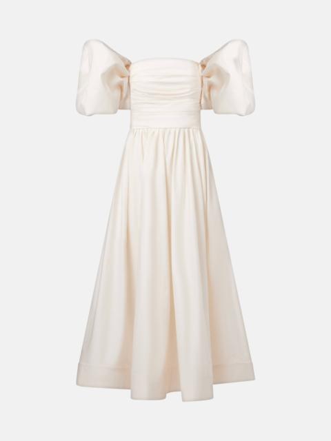 LEO LIN Matilda cotton cocktail dress