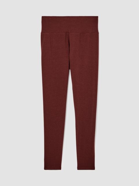EILEEN FISHER Cozy Brushed Terry Hug High-Waisted Leggings