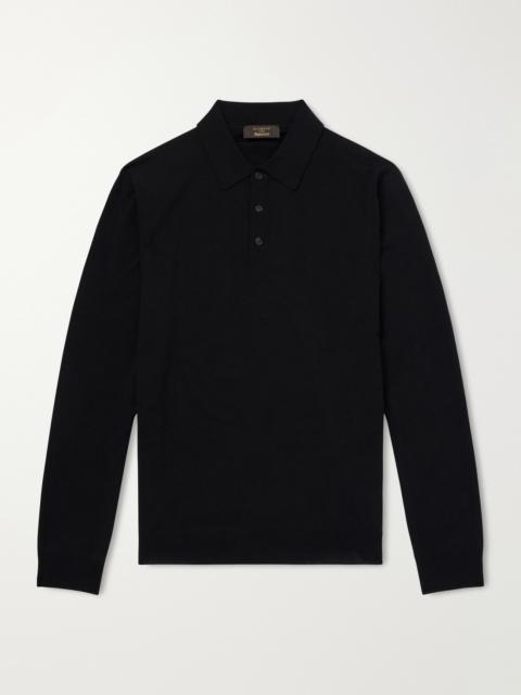 SLOWEAR Zanone Slim-Fit Flexwool Polo Shirt