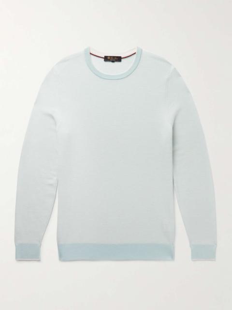 Wool and Cashmere-Blend Sweater