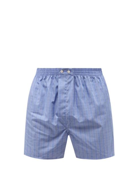 Classic Fit checked-cotton boxer shorts