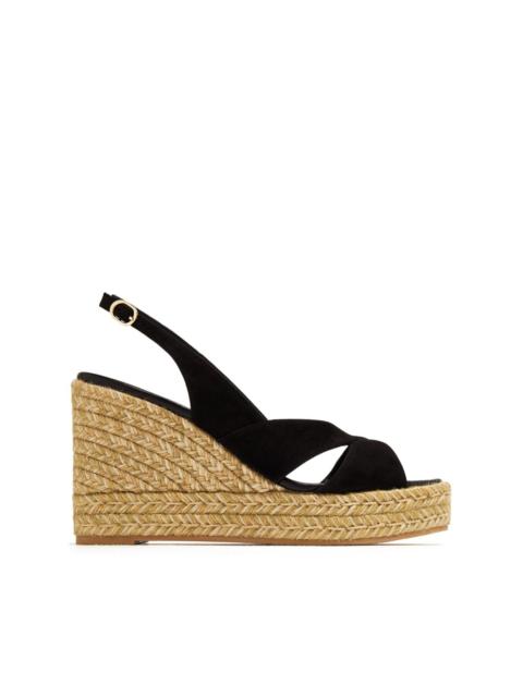 Stuart Weitzman Mirela 80mm wedge espadrilles