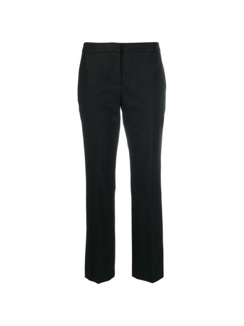 cropped tailored trousers