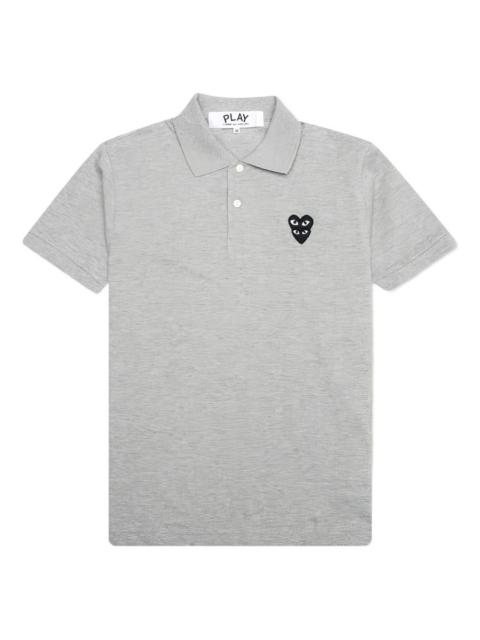 Comme des Garçons PLAY stacked heart polo shirt