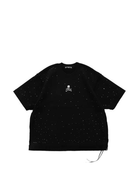 mastermind JAPAN embellished skull knitwear