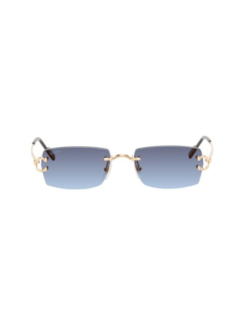 Cartier Gold Classic C Motif Sunglasses