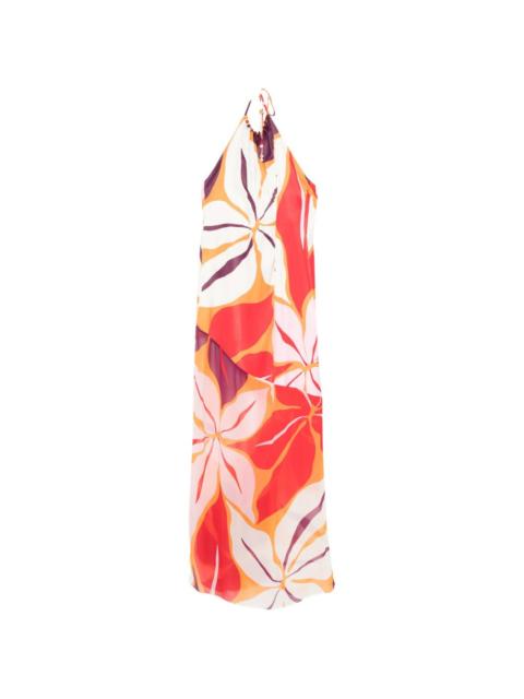 CALA de la CRUZ Accasia floral-print maxi dress