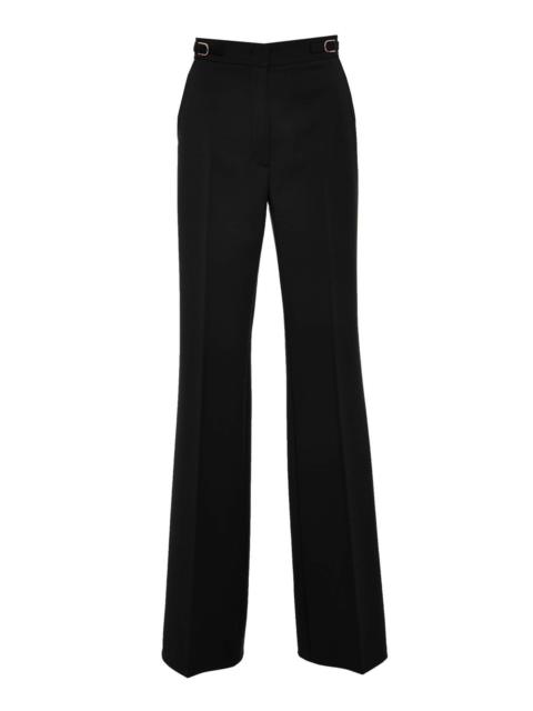 Vesta Pant in Black Wool