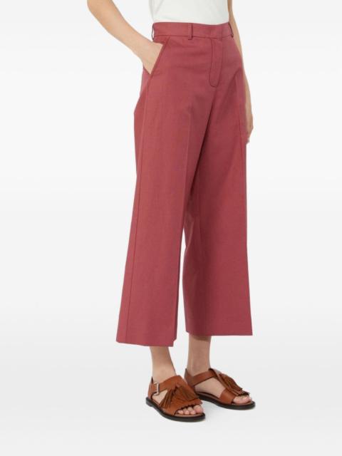 WEEKEND Max Mara Zircone cotton trousers