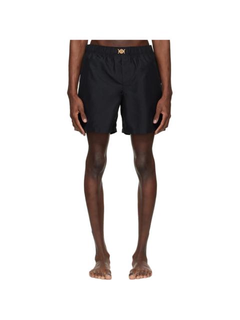 VERSACE Black Board Swim Shorts