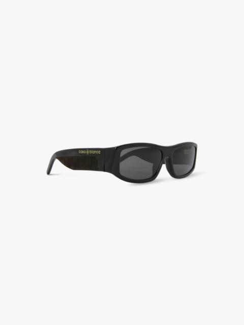 CASABLANCA Black Streamline Sunglasses