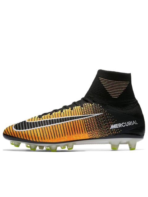 Nike Nike Mercurial Superfly 5 인공 잔디 프로 '레이저 오렌지 블랙' 831955-801