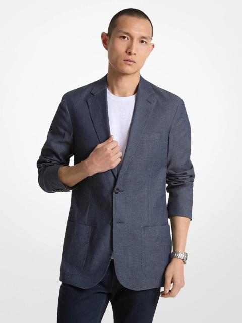 MICHAEL KORS Chambray Blazer