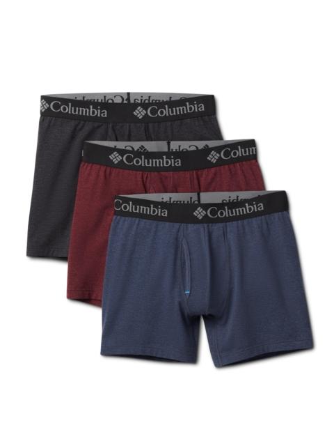 Columbia Men's Tri Blend Boxer Briefs - 3 pack