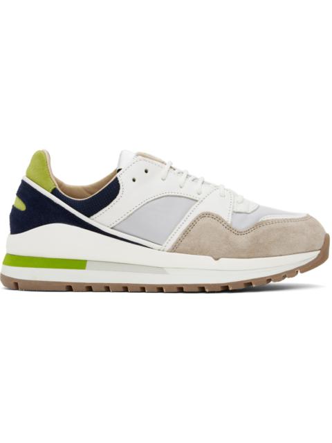Spalwart Beige & Navy Trail Blazer Sneakers