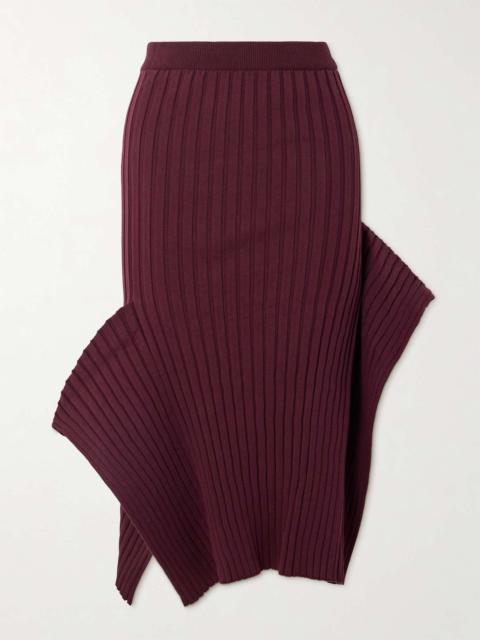 スカート STELLA MCCARTNEY BURGUNDY COTTON SKIRT Stella McCartney Burgundy cotton skirt | gebnegozionline