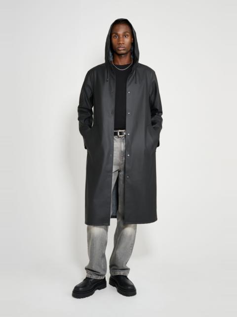Stockholm Long Raincoat Black
