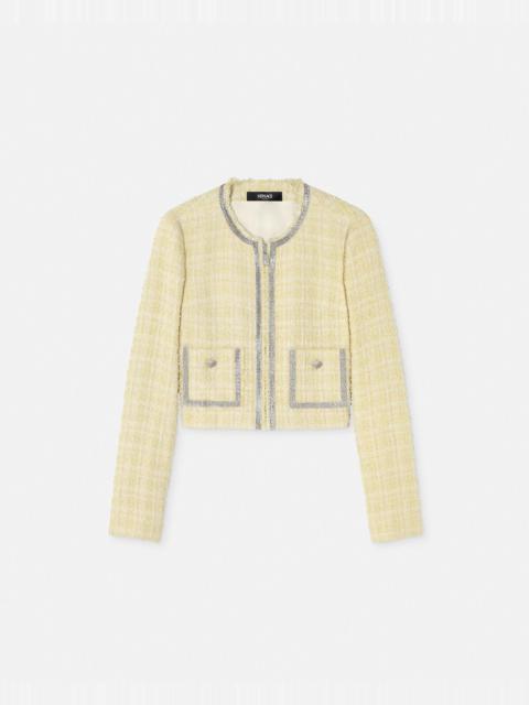 Crystal Tweed Cardigan Jacket