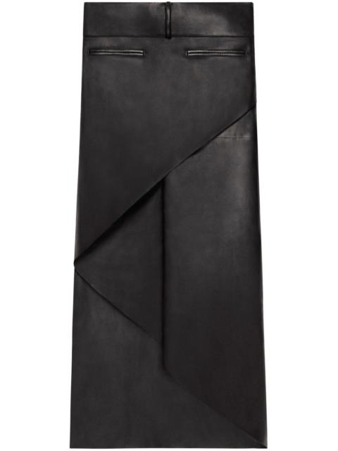 courrèges Infinity midi skirt