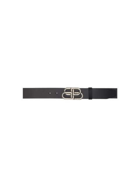 BALENCIAGA Black BB Extra Large Belt