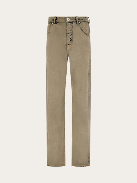 FERRAGAMO Sand wash jeans