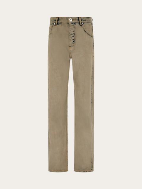 FERRAGAMO Sand wash jeans