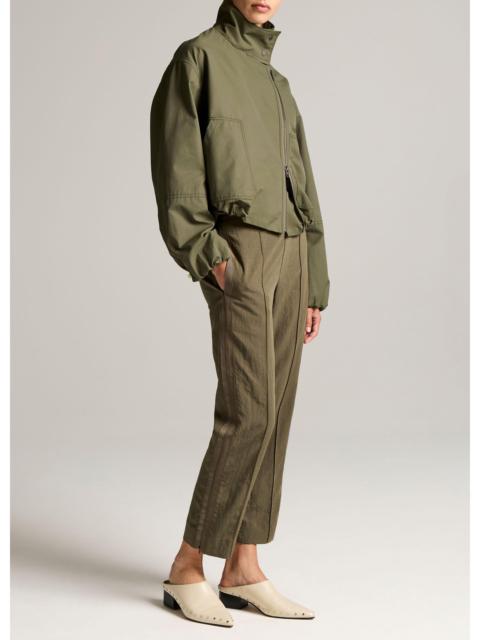 Vince Grace Side-Strap Mid-Rise Pull-On Pant