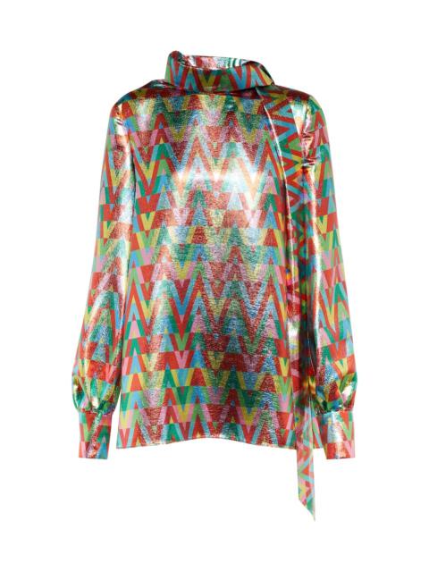 Valentino Jacquard blouse