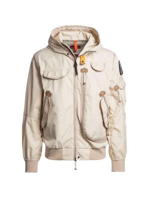PARAJUMPERS logo-patch hooded jacket