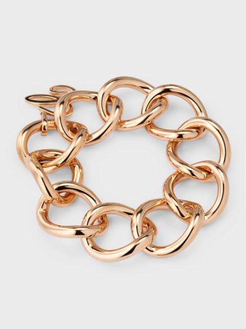 18K Rose Gold Round Chain Bracelet