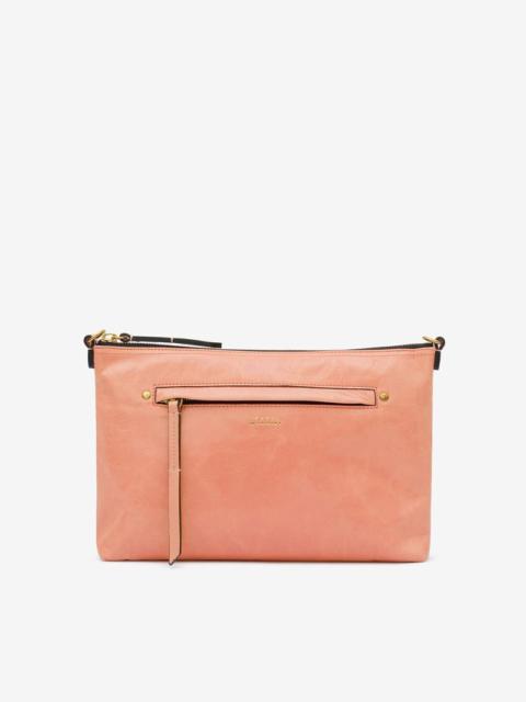 Isabel Marant NESSAH LEATHER CROSSBODY BAG