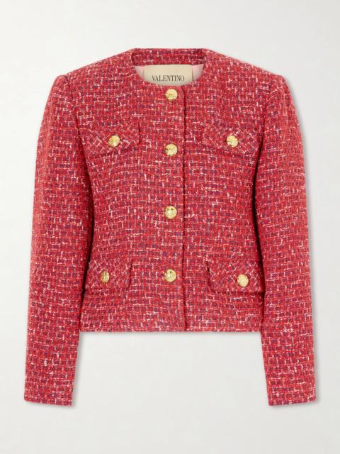 Valentino Tweed jacket Red