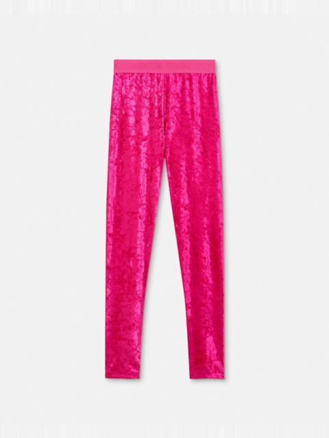 VERSACE JEANS COUTURE Velvet Leggings
