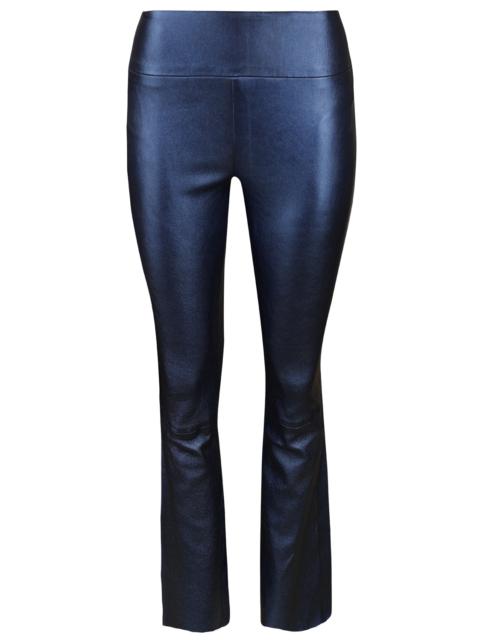 SPRWMN Ankle Flare Legging - Metallic Navy