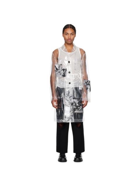 TAKAHIROMIYASHITA TheSoloist. Transparent Chesterfield Rain Coat