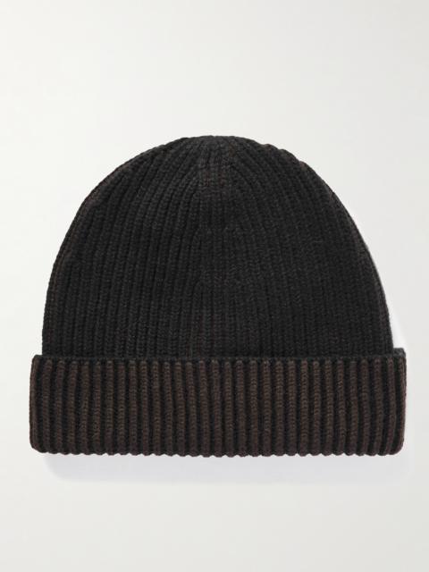 ZEGNA Ribbed Oasi Cashmere Beanie