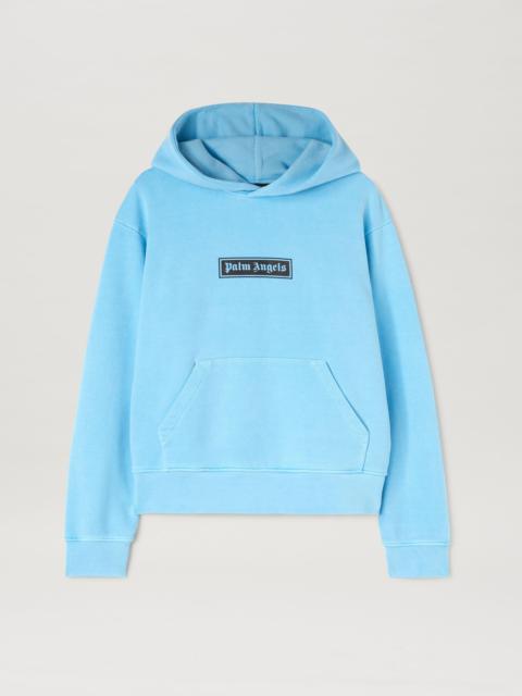 Palm Angels GARMENT DYE BOX LOGO HOODIE