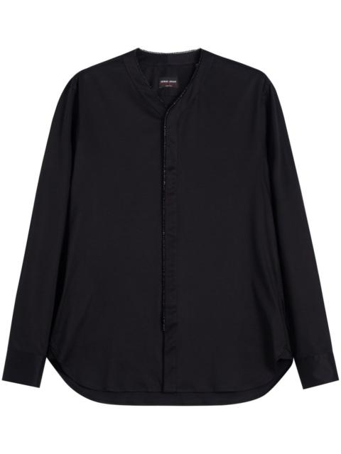 GIORGIO ARMANI rhinestone-embellished shirt
