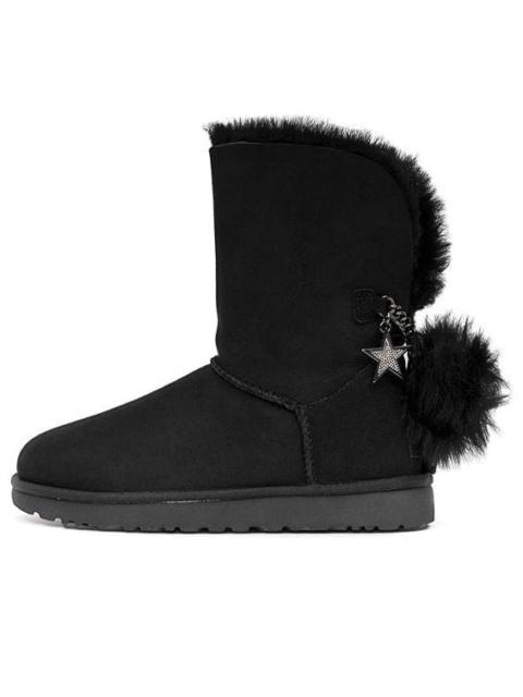 UGG (WMNS) UGG Classic Bling Charm Boot 'Black' 1095717-BLK