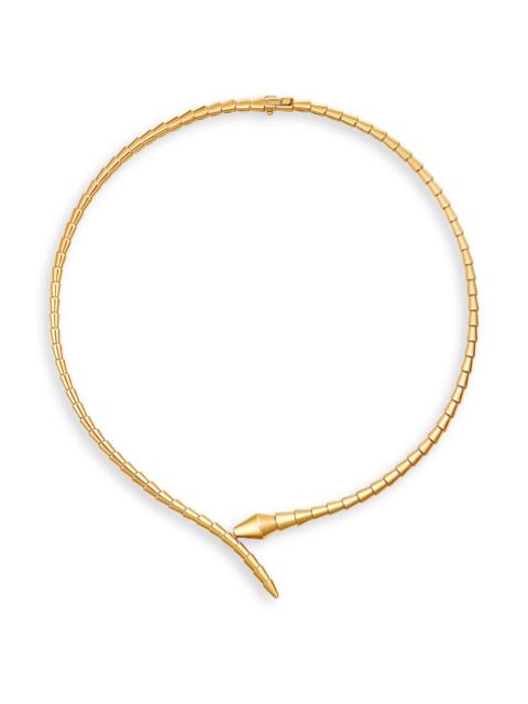 BVLGARI Women's Serpenti Viper 18K Gold Choker - Yellow Gold