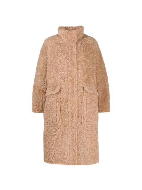 Diesel oversized textured coat