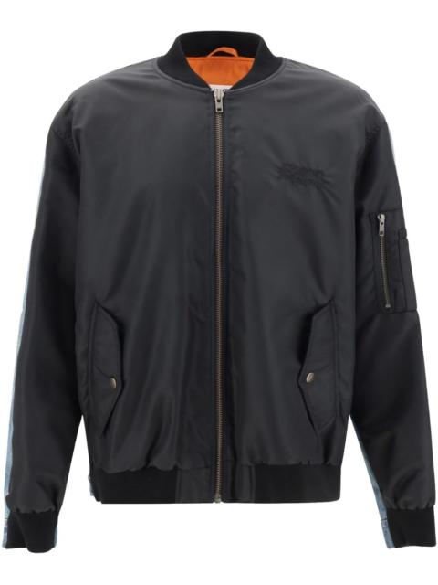 MM6 Maison Margiela denim bomber jacket