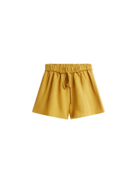 The Frankie Shop Caligny Linen Shorts - Mustard
