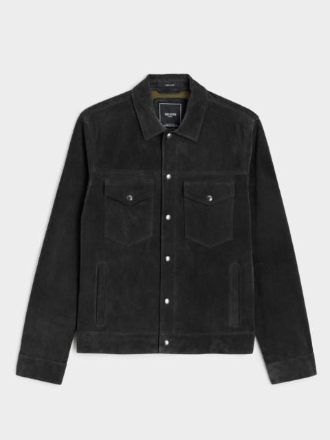 TODD SNYDER Italian Suede Dylan Jacket