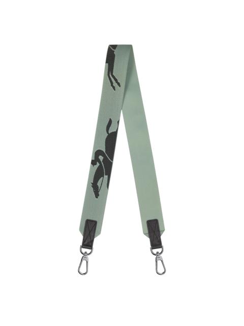 Longchamp Longchamp 3D Shoulder strap Vervain - Canvas