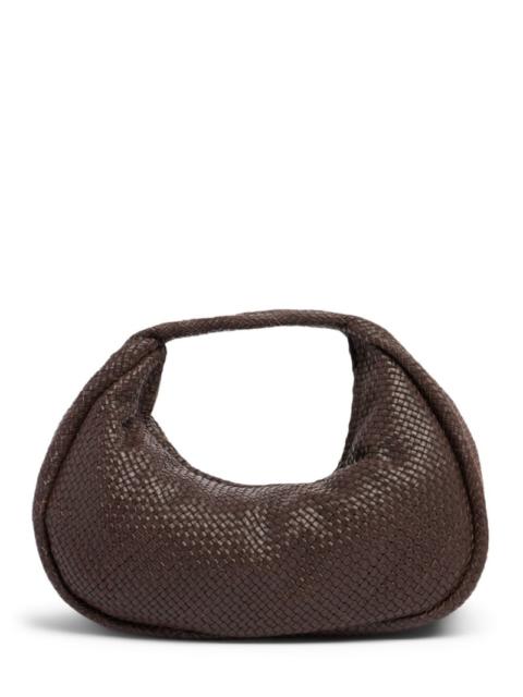 ST. AGNI Mini Bon Bon wave leather top handle bag