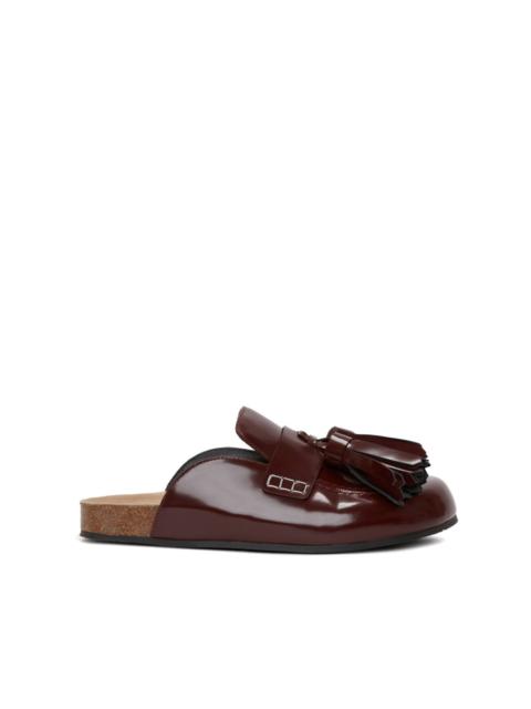 JW Anderson tassel-detail slip-on leather loafers