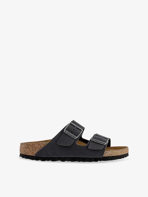 Arizona Double-Strap Leather Sandals