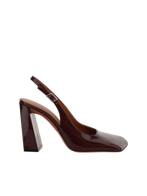 Amina Muaddi 95mm Charlotte pumps